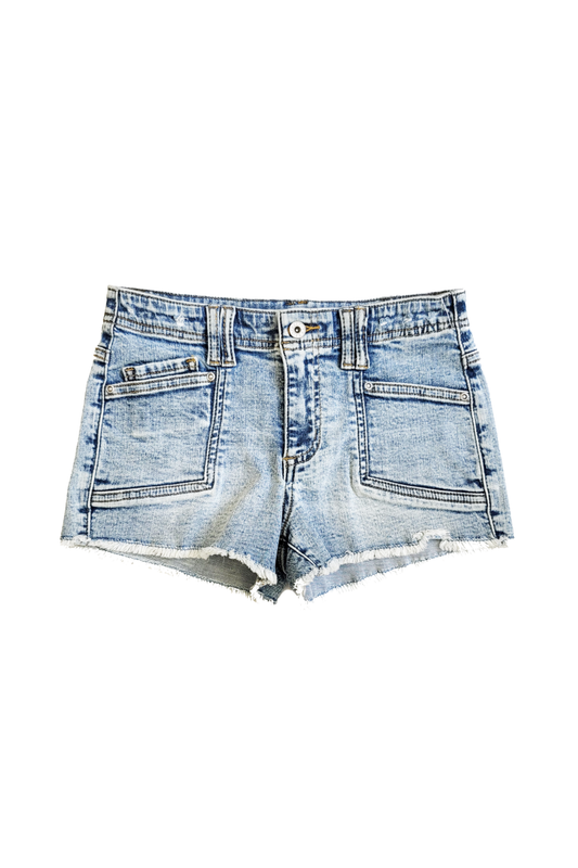 Slanted Utility Pocket Short