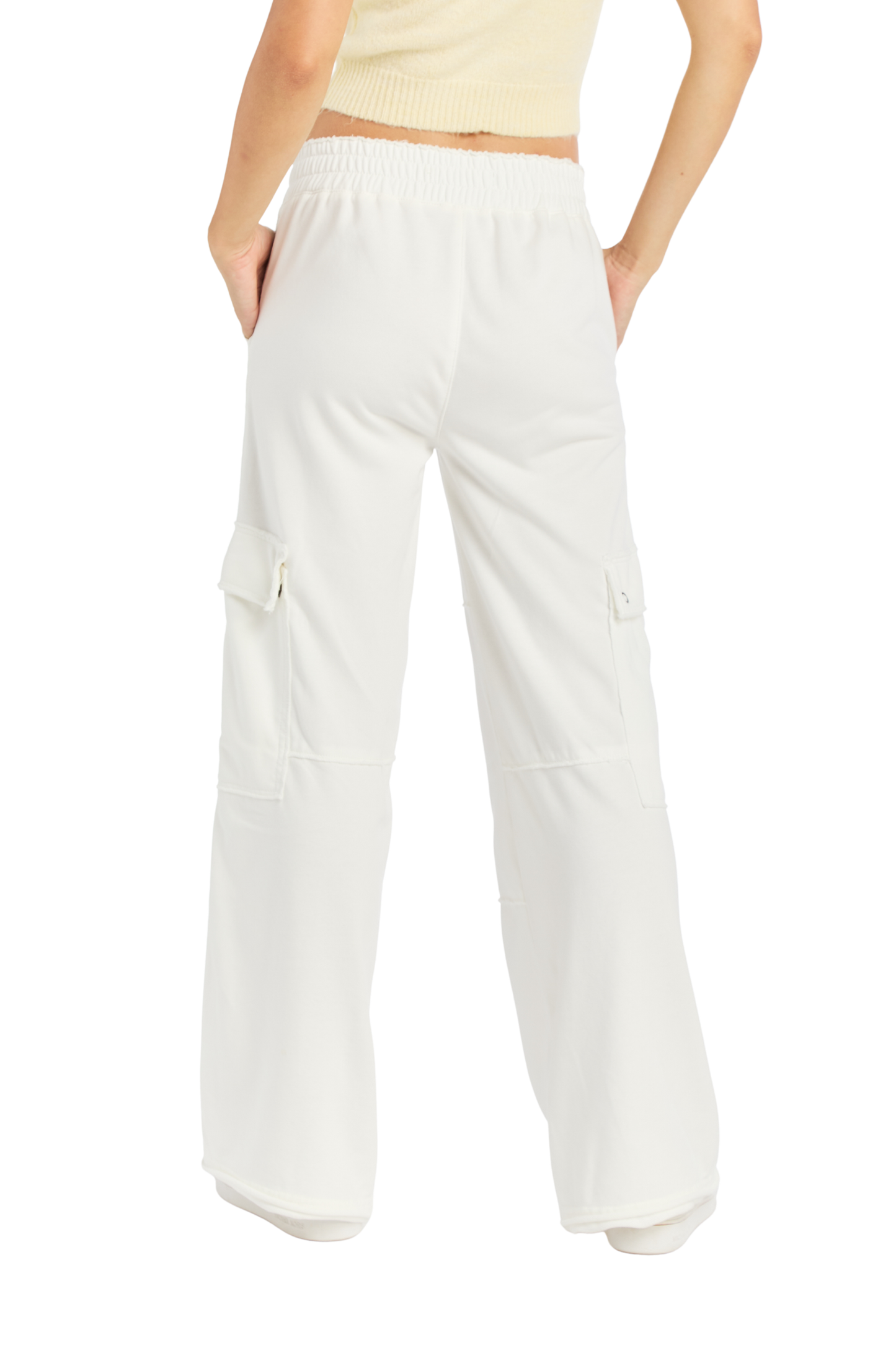 Mid Rise Cargo Lounge Pant