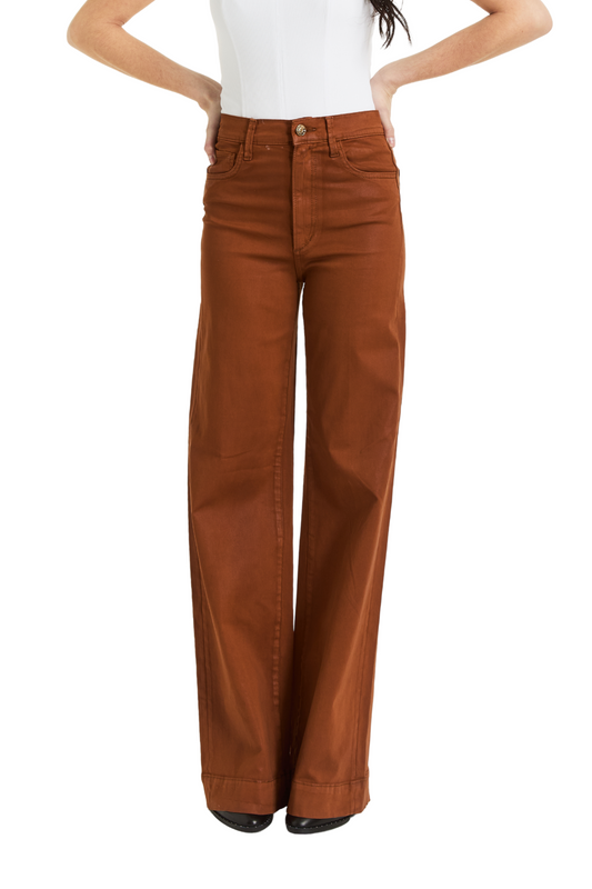 Coated Wide Leg