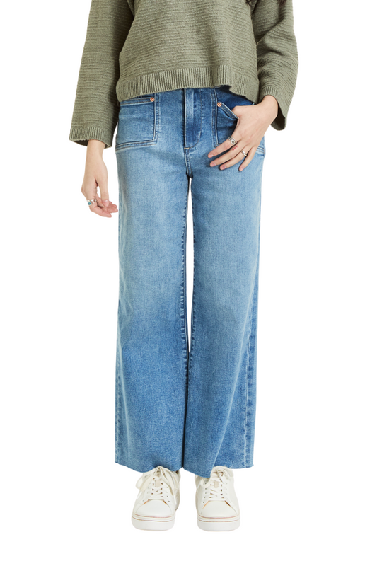 Utility Pocket Wide Leg