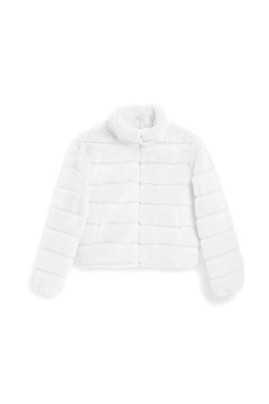 Teddy Fur Puffer Jacket