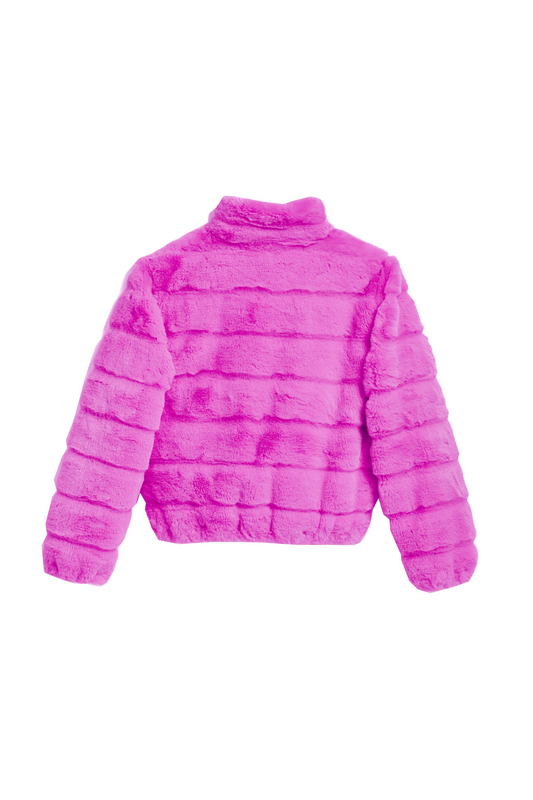Teddy Fur Puffer Jacket