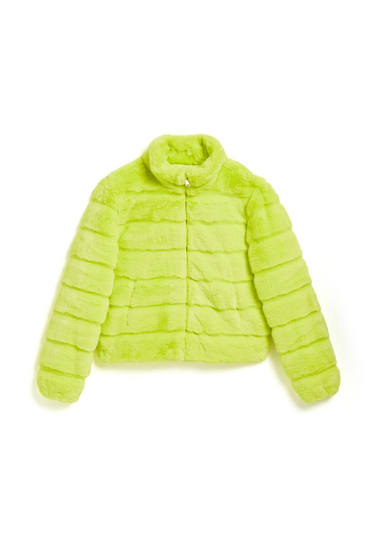 Teddy Fur Puffer Jacket