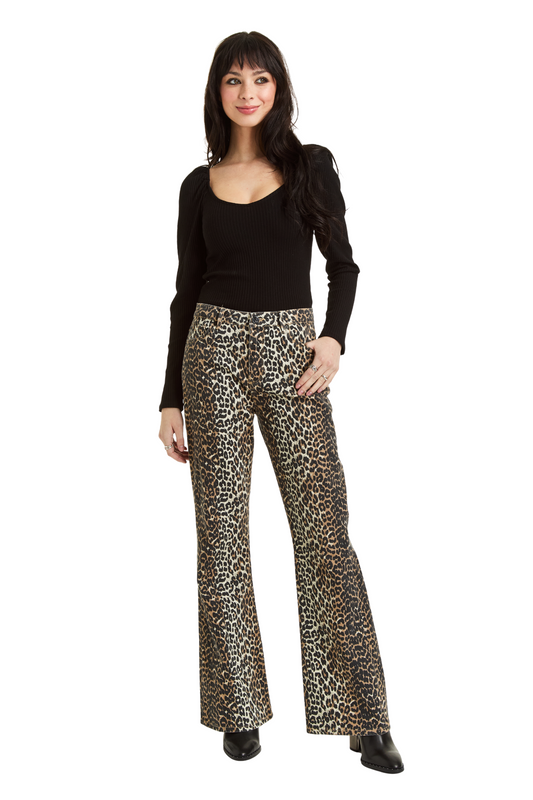 Leopard Print Relax Boot
