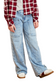 Multi Patch Wide Leg