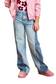 2 Tone Curve Side Panel Wide Leg