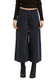 Tweed Denim Wide Leg Crop