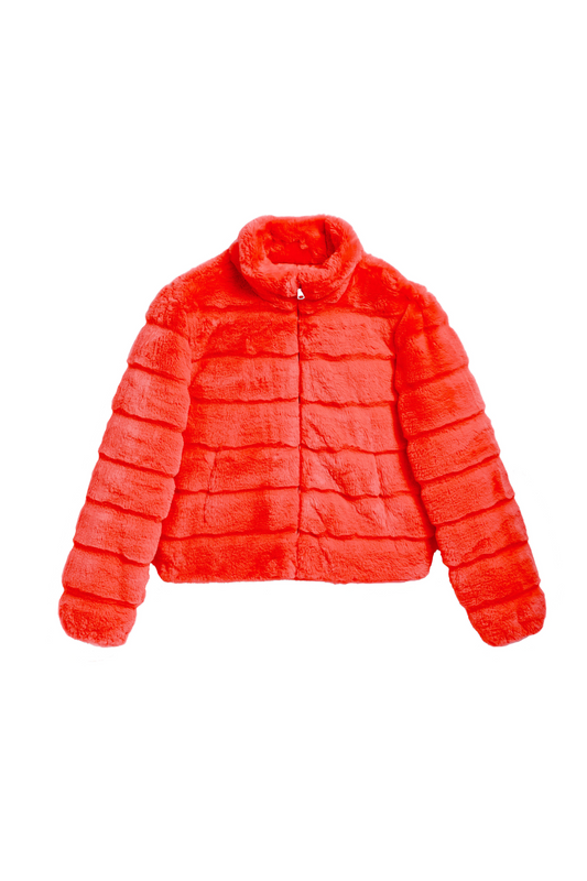Teddy Fur Puffer Jacket
