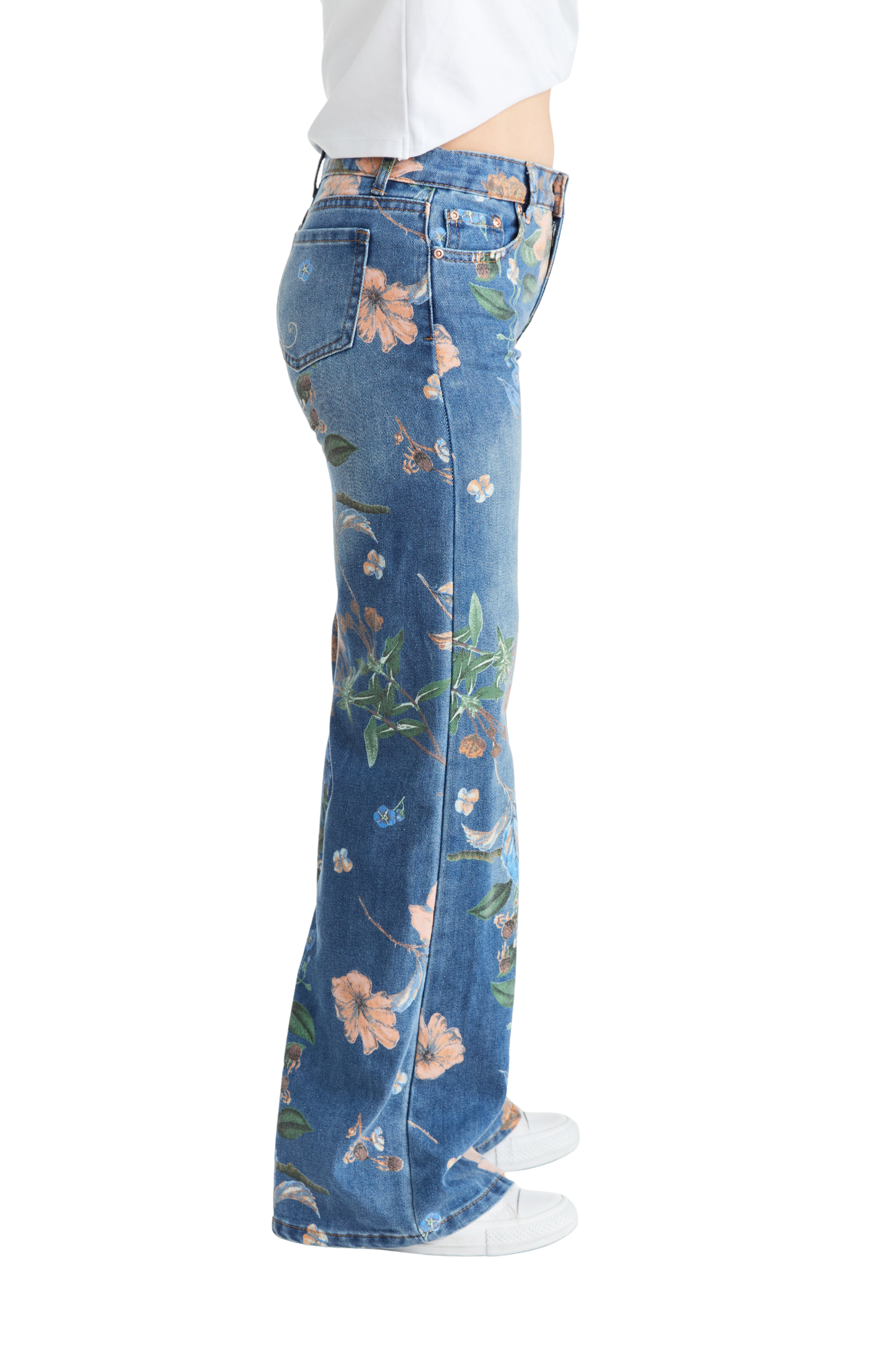 Floral Printed Wide Leg