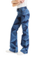 Kaleidescope Print Flare Leg