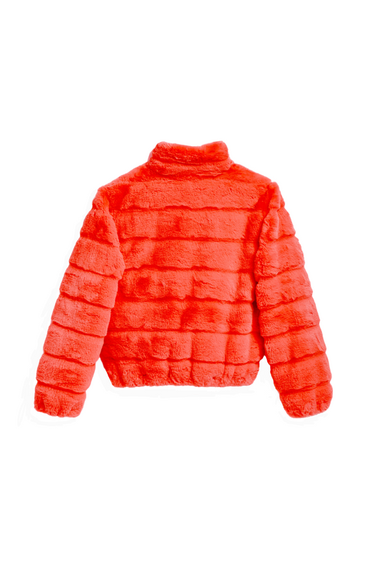 Teddy Fur Puffer Jacket