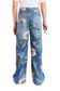 Floral Printed Wide Leg