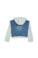 Hooded Combo Jacket Denm-FTRY