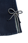 Rhinestone Bow Slit Flare