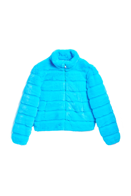 Teddy Fur Puffer Jacket