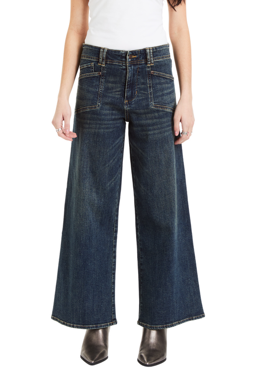 Utility Pocket Wide Leg