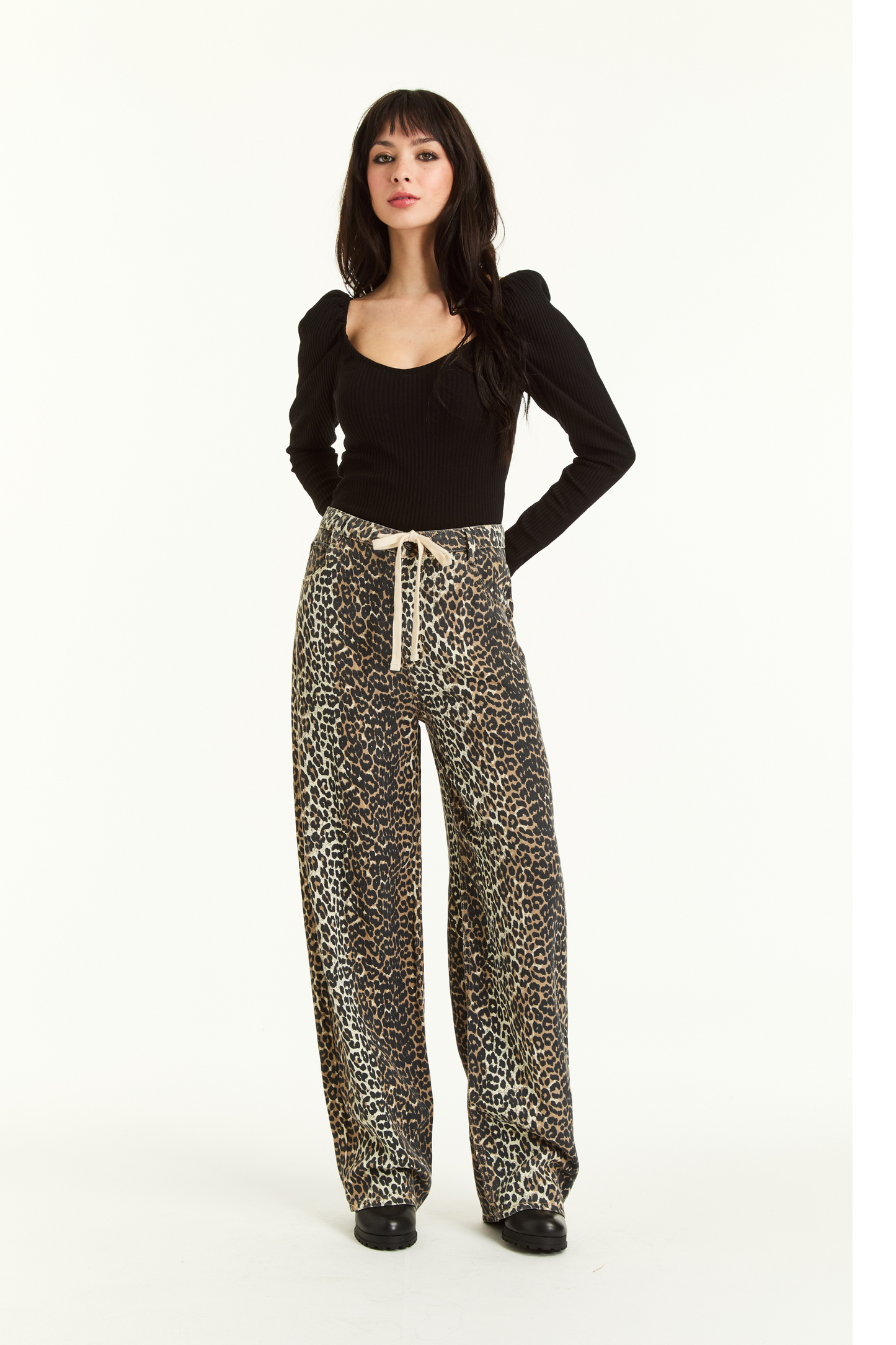 Leopard Print Pajama Jean