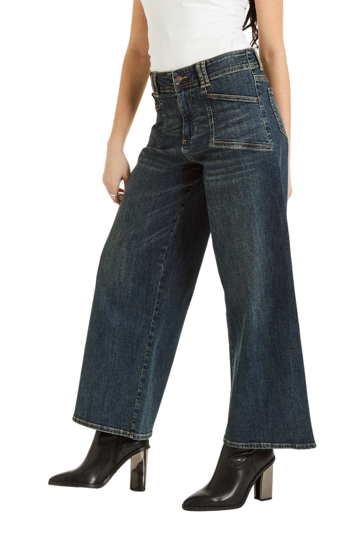Utility Pocket Wide Leg