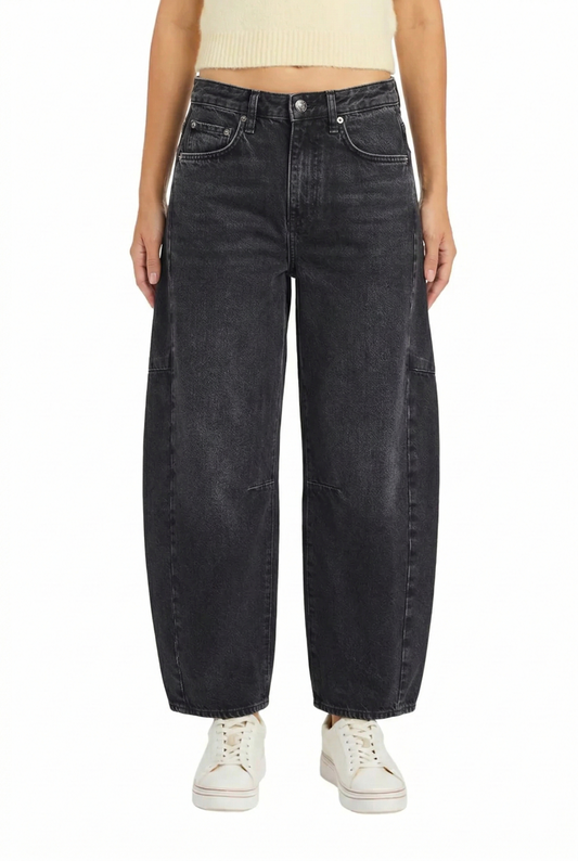 High Rise Barrel Crop