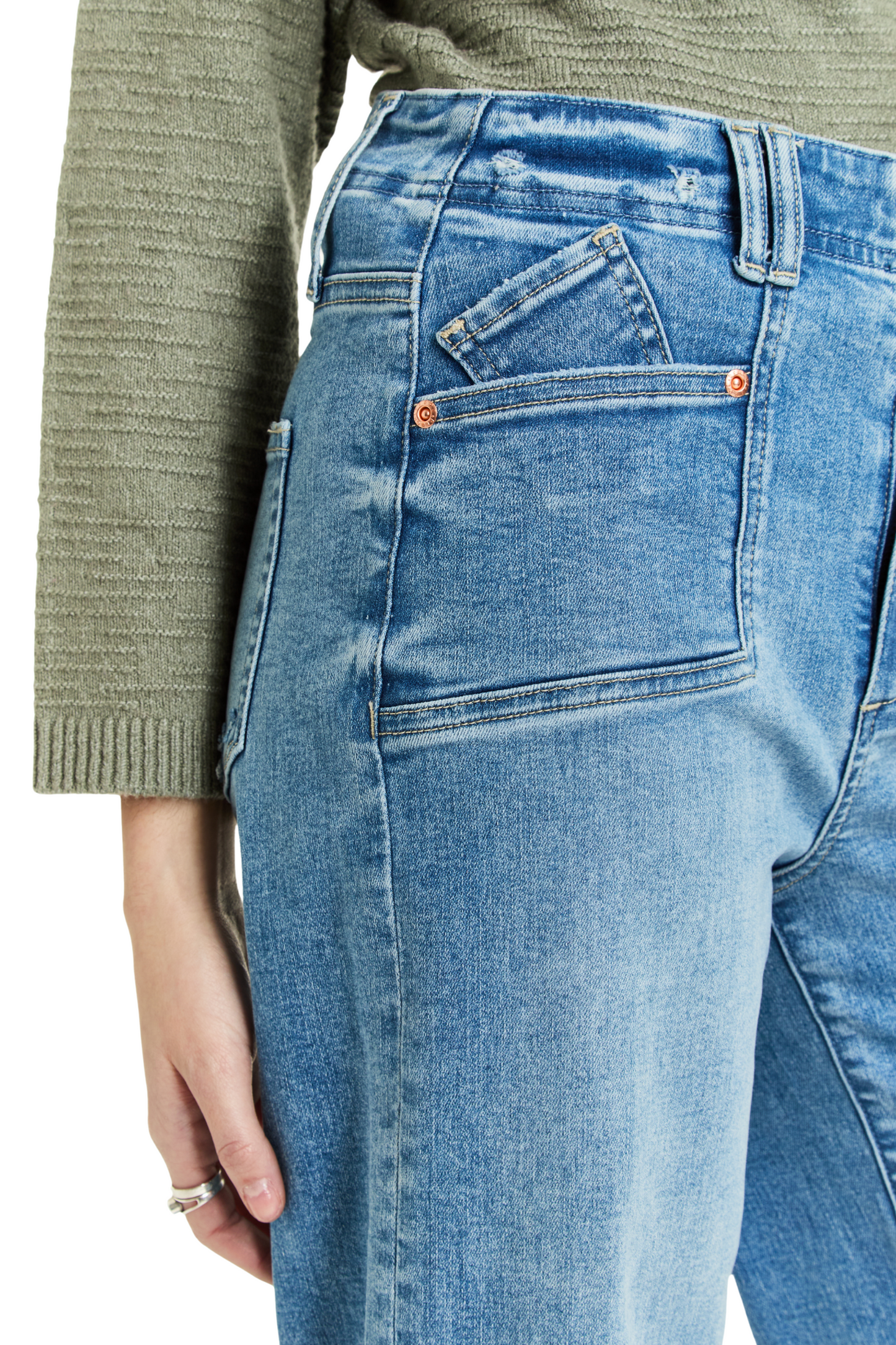 Utility Pocket Wide Leg