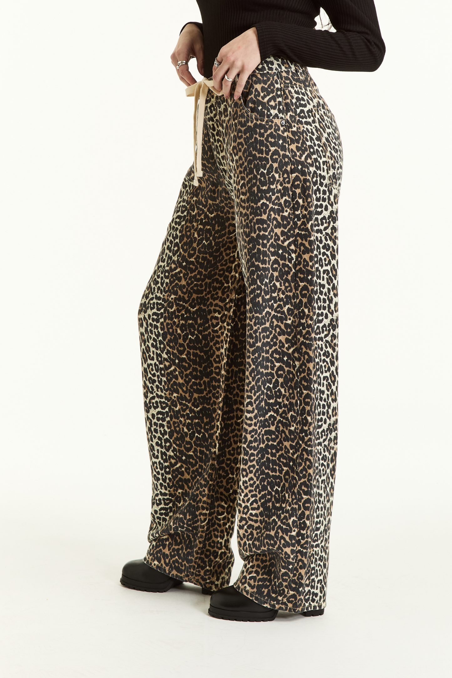 Leopard Print Pajama Jean