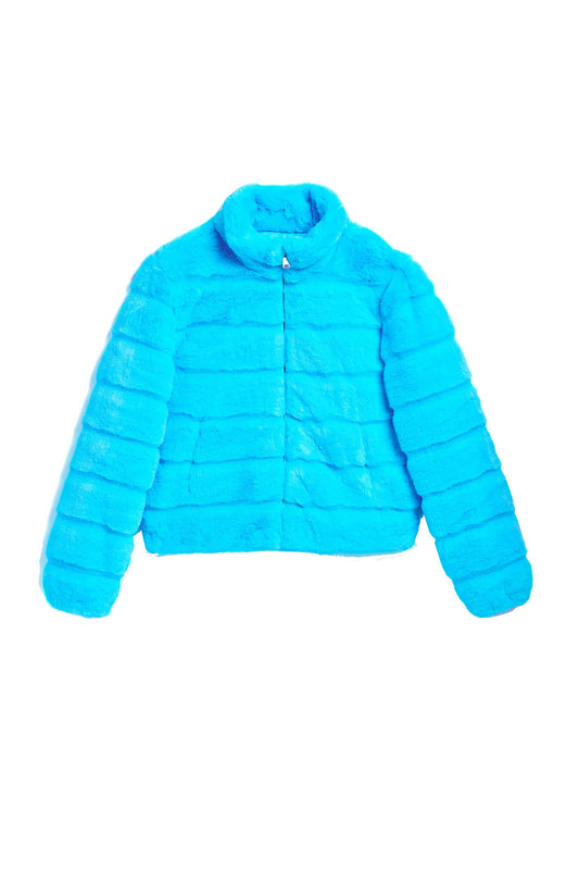 Teddy Fur Puffer Jacket