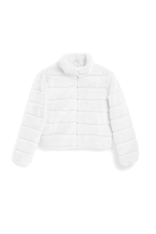 Teddy Fur Puffer Jacket