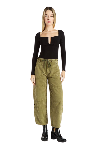 Patch Pocket Barrel Crop