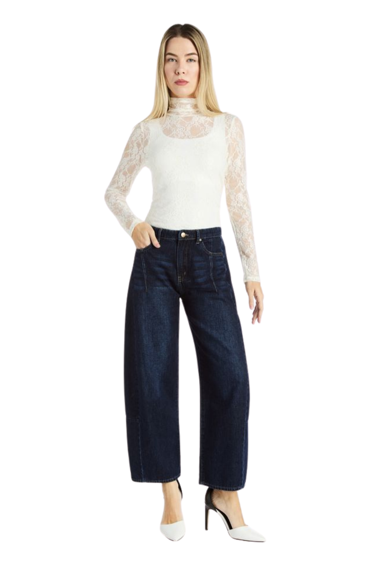 Ankle Crop Barrel