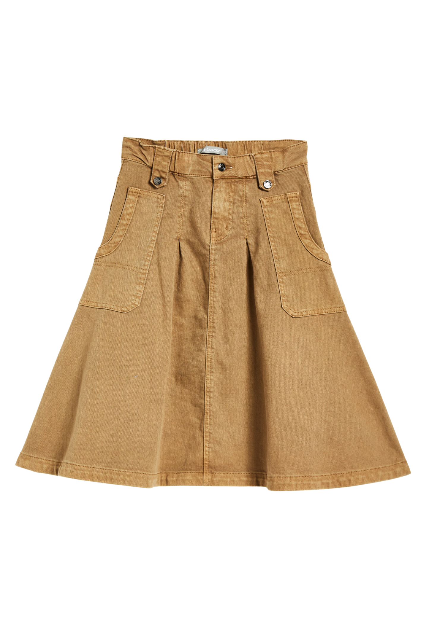 Canvas Midi Skirt