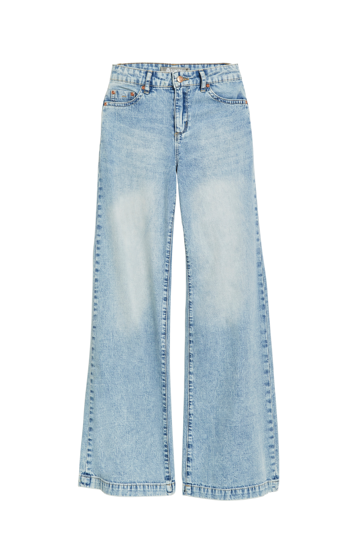 Basic Wide Leg In Light Indigo