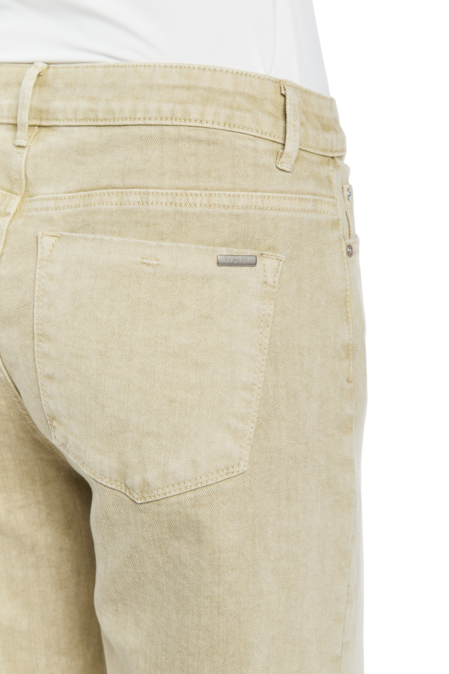 Alice - High Rise Wide Straight Ankle Crop Fray