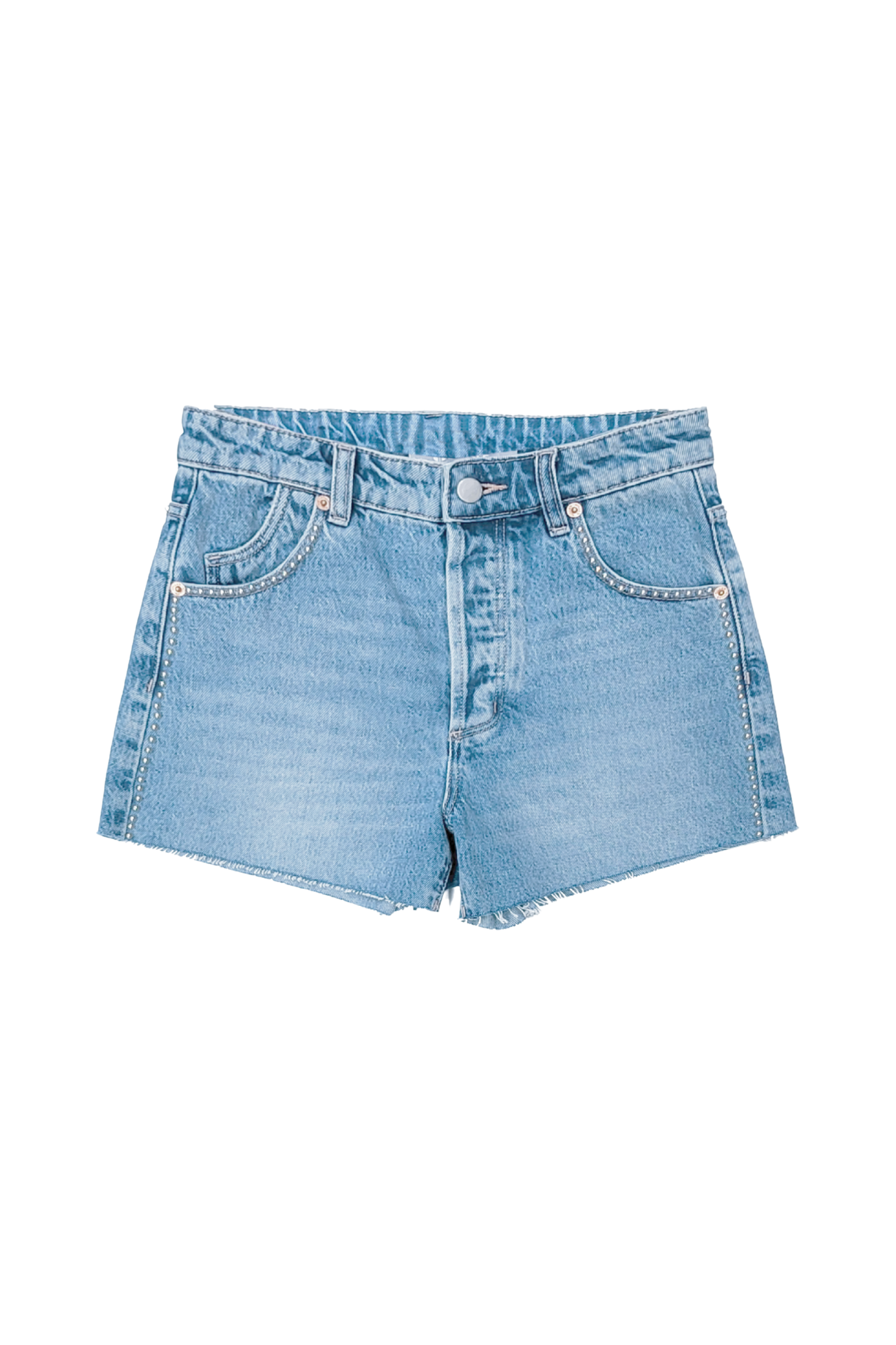 Studded High Rise Short