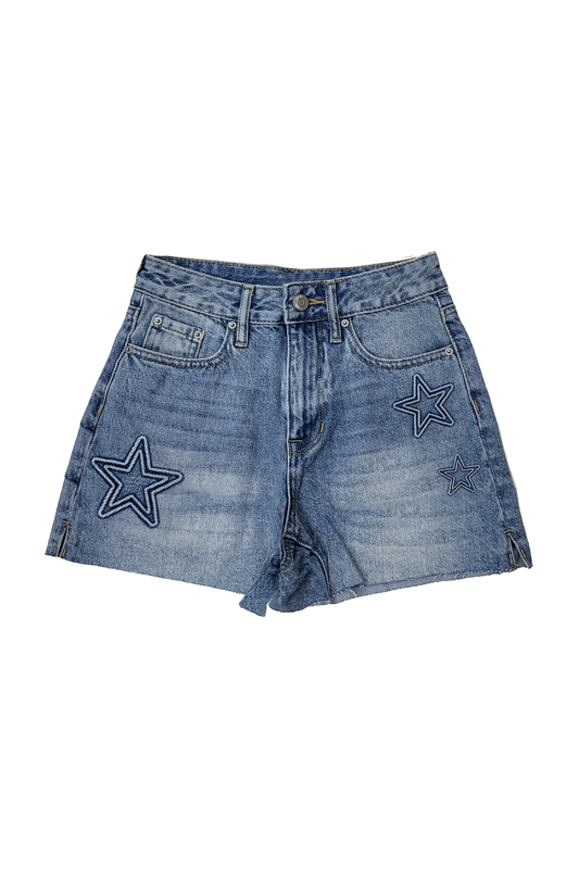 Raised Star Short