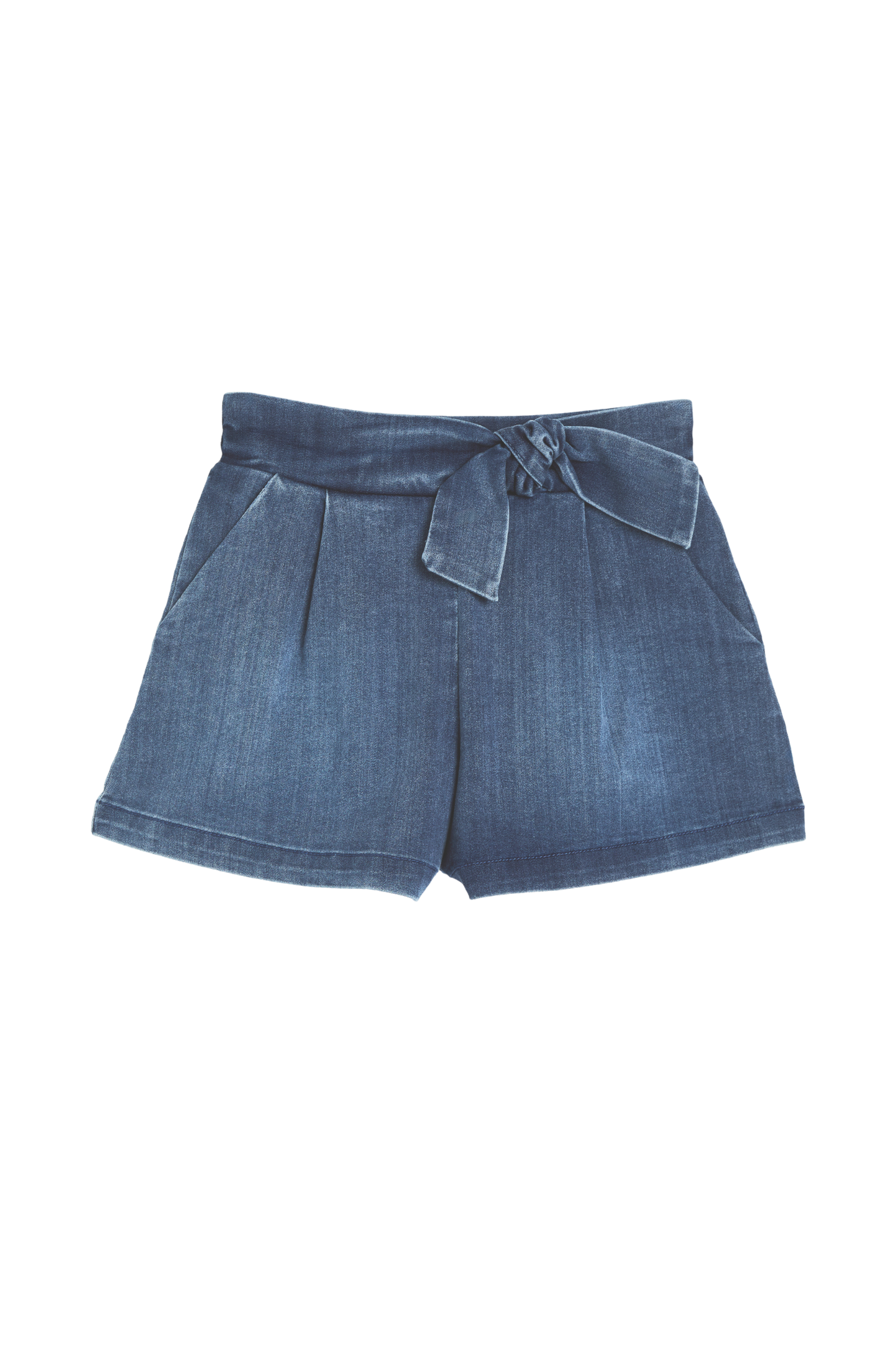 Denim Stretch Trouser Short