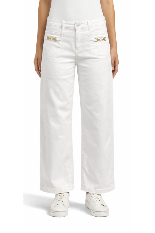 Metal Gold Clasp Wide Crop