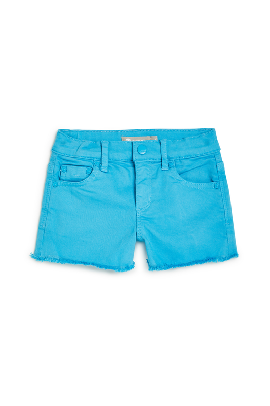 Brittany - Neon Color Fray Hem Shorts